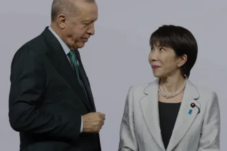 Cumhurbaşkanı Erdoğan ve Japonya Başbakanı Takaiçi Görüştü