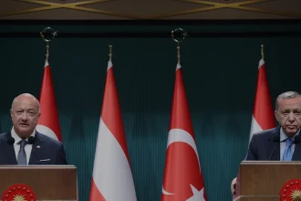 Cumhurbaşkanı Erdoğan ve Şansölye Stocker Ankara'da Görüştü